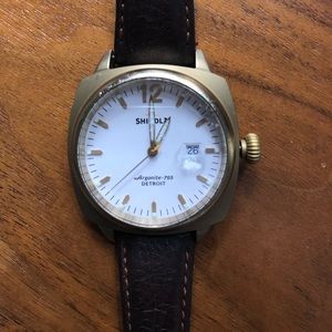 Shinola The Brakemen 40mm. Argonite-705 Detroit.